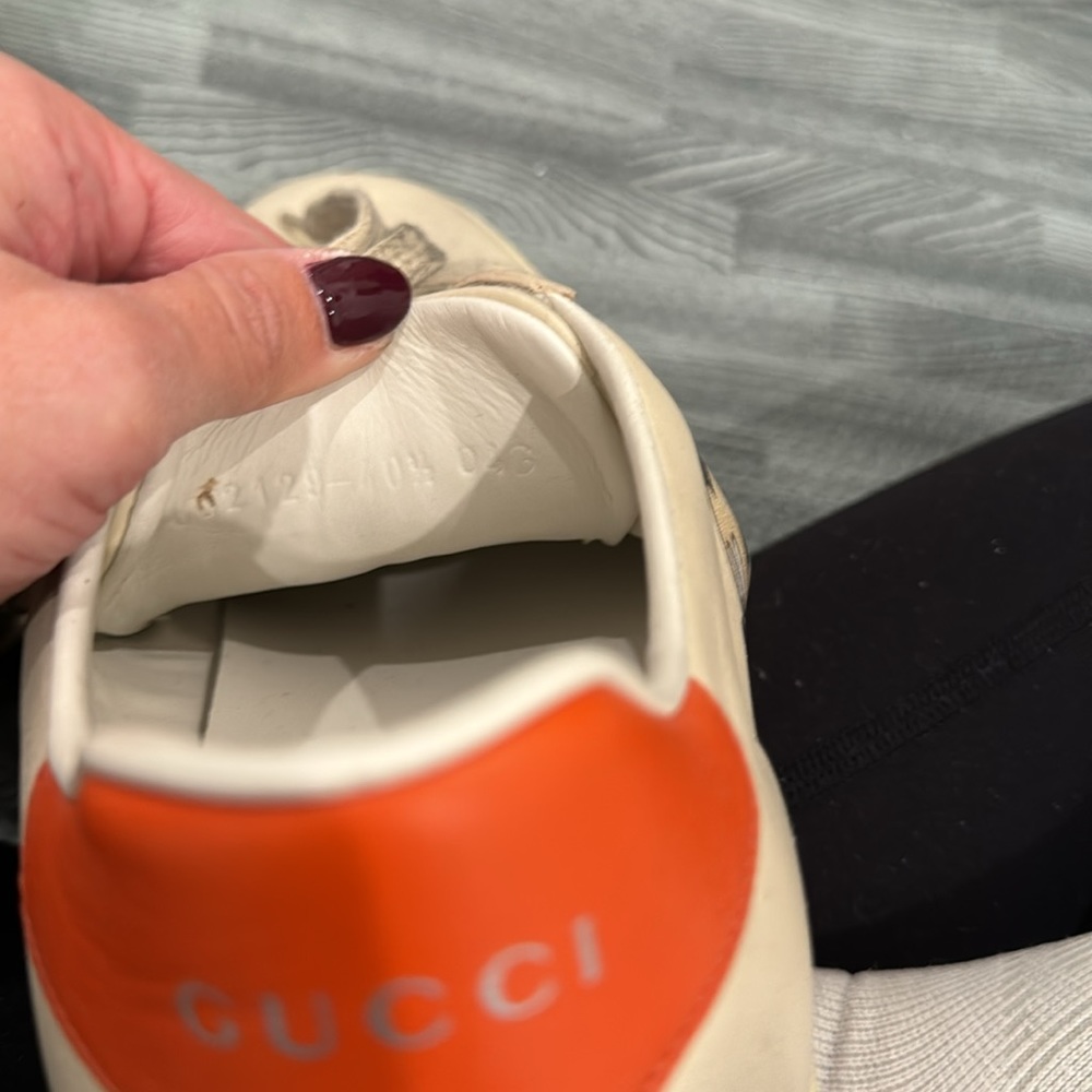 Gucci x Disney Mickey Mouse sneakers; worn once; made to look weathered - Picture 7 of 8